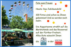 Foto zum Freuen - Jubiläumsbild